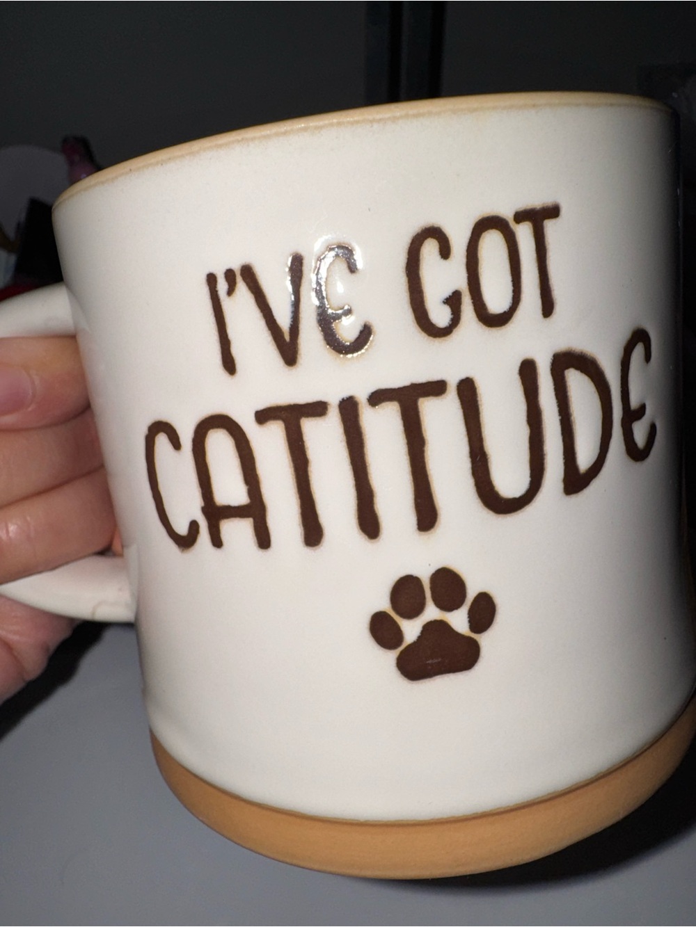 Spectrum Designz I’ve Got Catitude Ceramic Coffee Mug 16oz New - Picture 4 of 4